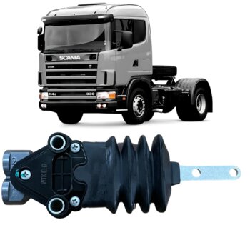 VALVULA NIVELADORA CABINE SCANIA S4 CURTA