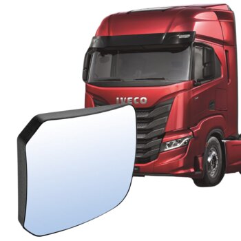 VIDRO ESPELHO IVECO S-WAY PEQUENO C/AQUECIMENTO