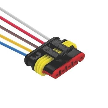SOQUETE LANTERNA TRAS LED (5 VIAS)