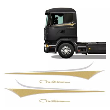 FAIXA SCANIA 2001 MILENIUM